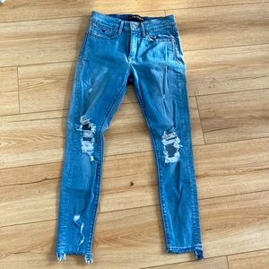 Express distressed jeans